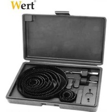 Wert 2522 Delik Açma Testere Seti, 16 Parça