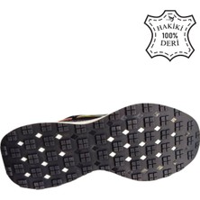 Liarca Hakiki Deri Jel Köpük Yüksek Taban Ortopedik Ithal Bağcıklı Spor Ayakkabı Sneaker Dar Kalıp