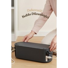 Myend Kablo Düzenleyici, Kablo Gizleme Kutusu, Çoklu Priz Kutusu, Kablo Organizers