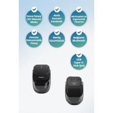 Cheerdots 2 Basic Akıllı Sunum Kumandası – 2'si 1 Arada Premium Air Mouse