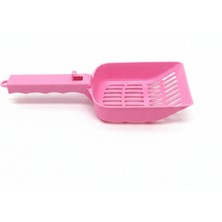 Luvian Store Renkli Delikli  Kedi Kumu Temizleme Küreği