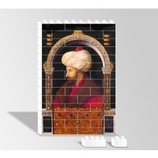 Basel Maison Osmanlı Padişahı Fatih Sultan Mehmed  - Yapboz LEGO Resim