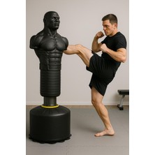 Leyaton Boks Standı 180 cm Adam Şekilli Silikon Boks Standı