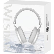 Wesdar K-283H Bluetooth Kulak Üstü Katlanabilir Taşıma Çantalı Kulaklık
