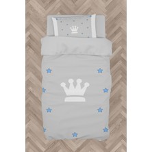 Mekta Home  Kral Tacı ve Yıldız Desenli Nevresim Takımı