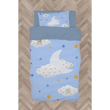 Mekta Home  Bulut Üzerinde Uyuyan Kuzu Desenli Nevresim Takımı