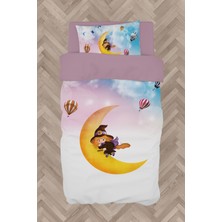 Mekta Home  Ay ve Cadı Desenli Nevresim Takımı