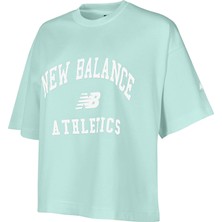 Nb New Balance WNT1402 Mint Kadın Tişört