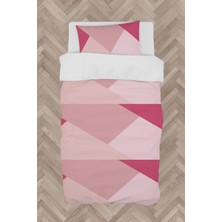 Mekta Home  Geometrik Desenli Nevresim Takımı