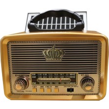 Everton RT-681  Solarlı,ledli, Şarjlı Nostaljik Radyo (Fm-Am-Sw-Usb-Tf)