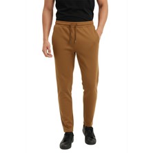 Rizzup Taba Premium Kırışmayan Süet Dokulu Likralı Dar Paça Erkek Spor Pantolon 2505556