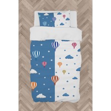 Mekta Home  Yollu ve Seksek Desenli Nevresim Takımı