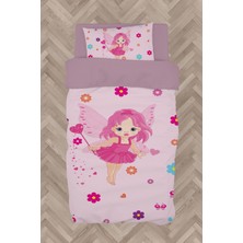 Mekta Home  Peri Kız Desenli Nevresim Takımı