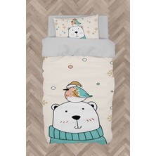 Mekta Home  Kutup Ayısı Desenli Nevresim Takımı