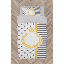 Mekta Home  Taç Çelenk Yıldızlı Nevresim Takımı