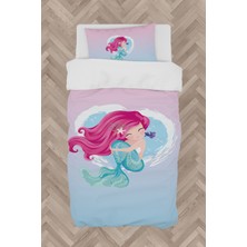 Mekta Home  Deniz Kızı Desenli Nevresim Takımı