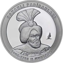 AgaKulche 2.Mustafa Osmanlı Gümüş Sikke Coin