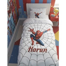 Mekta Home  Ağ ve Spiderman Desenli Nevresim Takımı