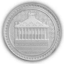 Agakulche Halikarnas Mozolesi Gümüş Sikke Coin