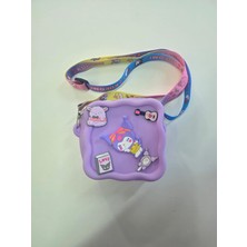 Mor Kuromi Silikon Çanta