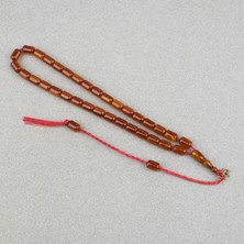 Lapisdo Sıkma Kehribar Kapsül Kesim Omari Sistemli 7X10.5MM Tesbih