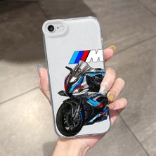 HONTINGA iPhone 7 ile Uyumlu Şeffaf Kılıfı Kamera Korumali Bmw Desen Airbag Yumuşak Silikon Telefon Kılıfı K5-0254