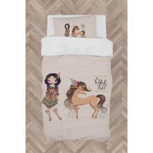 Mekta Home  Kızılderili Desenli Nevresim Takımı