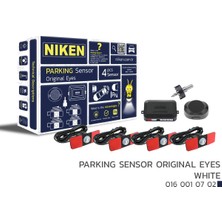 Siegen Niken Orjinal Lens Görünümlü Sesli Park Sensörü Gri