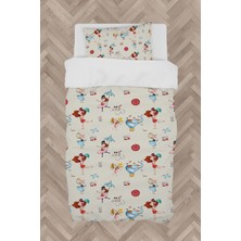 Mekta Home  Renki Sirk Desenli Nevresim Takımı