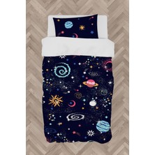 Mekta Home  Galaksi Desenli Nevresim Takımı