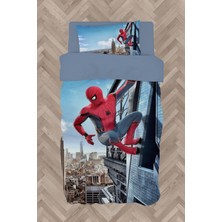 Mekta Home  Spider-Man Desenli Nevresim Takımı