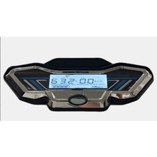 Monero Kasalı Elektrikli Yeni Model Kilometre Şapkalı Fara Uyumlu