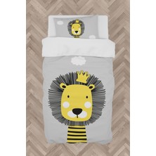 Mekta Home  Aslan Desenli Nevresim Takımı