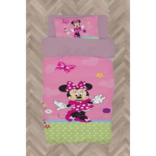 Mekta Home  Minnie Maus Desenli Nevresim Takımı