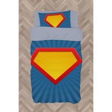 Mekta Home  Kahraman Logo Desenli Nevresim Takımı