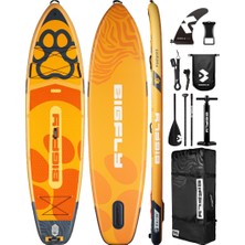 SavaBoards Family Orange 351X89X15 cm Şişme Paddle Board (Sup) – 3 Kişiye Kadar Kullanım, Ultra Geniş 89 cm Aile Sup Seti