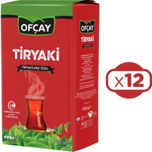 Ofçay Tiryaki Çay 500 gr x 12 Adet