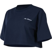 Nb New Balance WNT1609 Lacivert Kadın Tişört