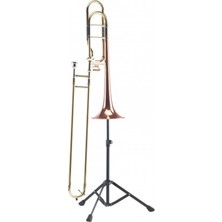 K&m 14990-000-55 Trombon Sehpası (149/9) | Yüksekliği Ayarlanabilir Profesyonel Destek Trombon Için Güvenli ve Sarsılmaz Duruş
