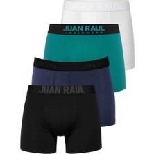 Rizzup Erkek Çok Renkli Pamuklu Boxer Seti – Esnek, Nefes Alan Cilt Dostu 4'lü Boxer 2603123