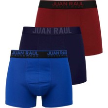 Rizzup Erkek Çok Renkli Pamuklu Premium 3'lü Boxer Seti – Ultra Rahat & Esnek Boxer 2603122