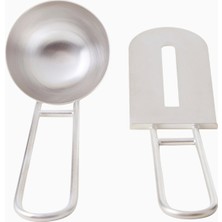 Natalia Criado Artefacto Gümüş Kaplama, Italyan Tasarımı Spatula ve Kepçe Seti