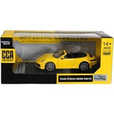 Cca Porsche 911 Carrera Cabriolet Sarı 1/32 Model Araba