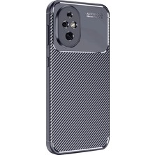 Renklime Newface Honor 200 Kılıf Auto Focus Karbon Kapak - Lacivert