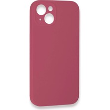 Renklime Newface iPhone 13 Mini Kılıf Lansman Legant Silikon - Fuşya