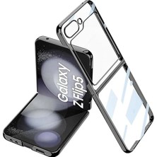 Renklime Newface Samsung Galaxy Z Flip 5 Kılıf Fold Element Kapak - Siyah
