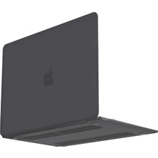 Renklime Newface Macbook Air 13.3 Macbook Buzlu Kapak - Füme