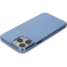 Renklime Newface iPhone 14 Pro Kılıf Anka Pc Sert Metal Kapak - Mavi