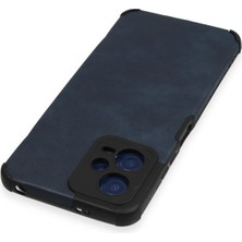 Renklime Newface Xiaomi Redmi Note 12 5g Kılıf Loop Deri Silikon - Lacivert