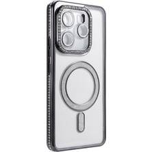 Renklime Newface Xiaomi Redmi Note 14 4g Joke Simli Magneticsafe Kılıf - Siyah
